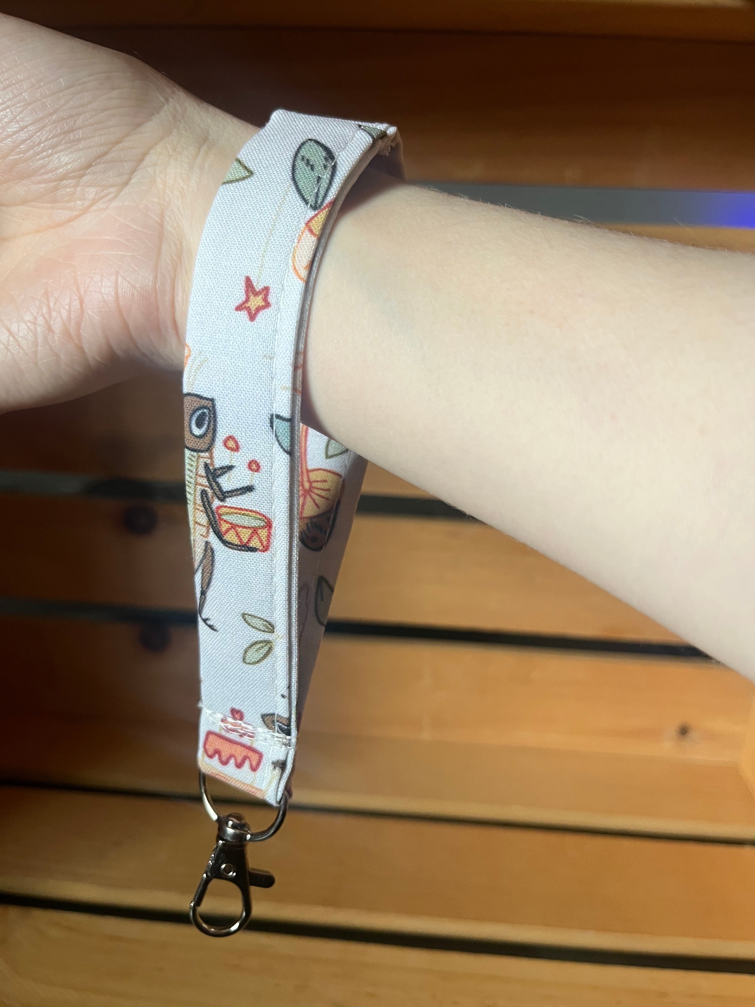Bugs Tea Party Key Wristlet